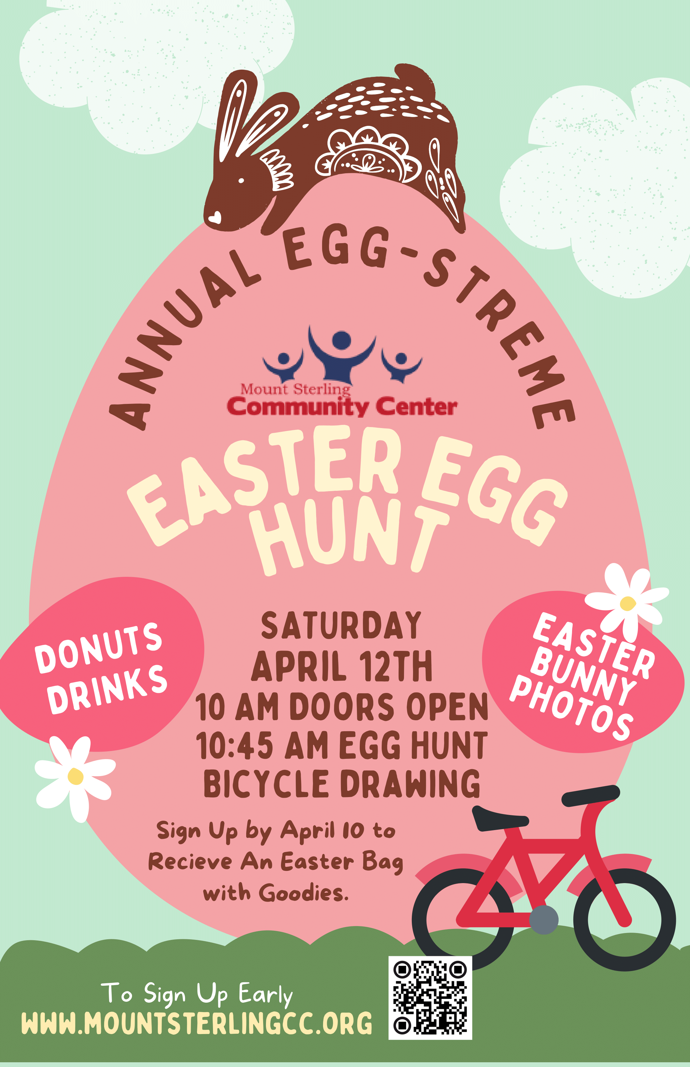 Mount Sterling Community Center Easter Egg Hunt 2025